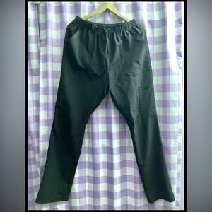 Scrubaid Black Scrub Pants Large